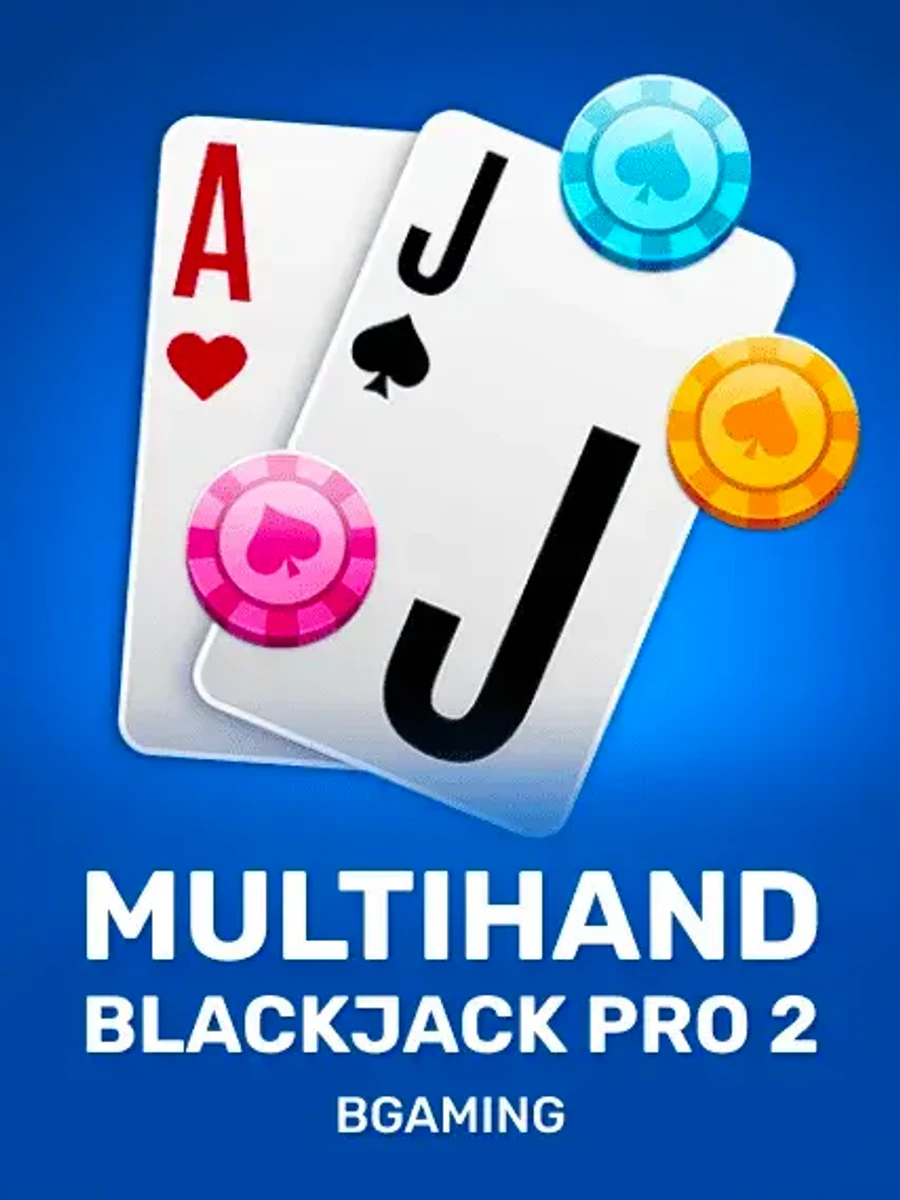 Multihand Blackjack Pro 2 card game artwork