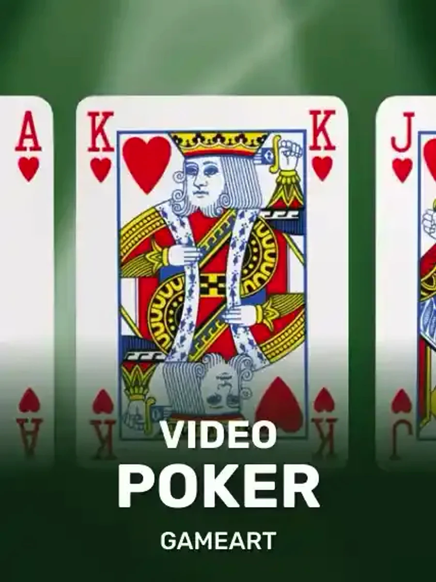 Video Poker casino game artwork