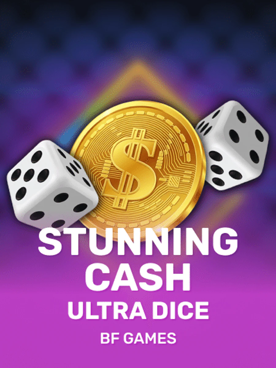 Stunning Cash Ultra Dice casino game artwork