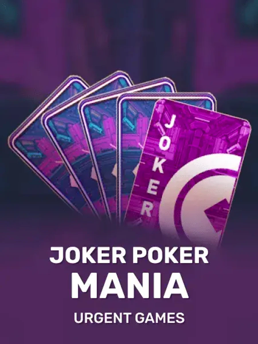 Joker Poker Mania card game artwork