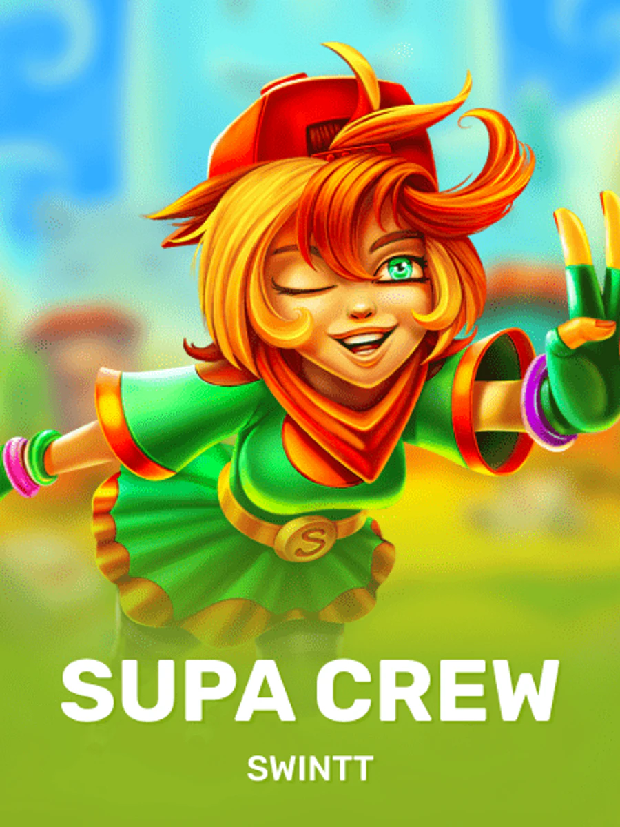 Supa Crew slot artwork