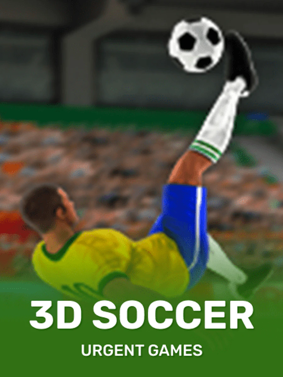 3D Soccer slot artwork