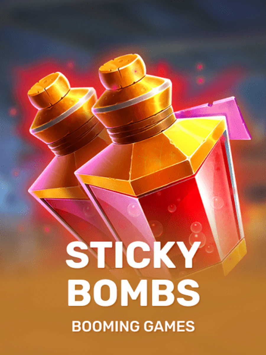 Sticky Bombs casino game artwork
