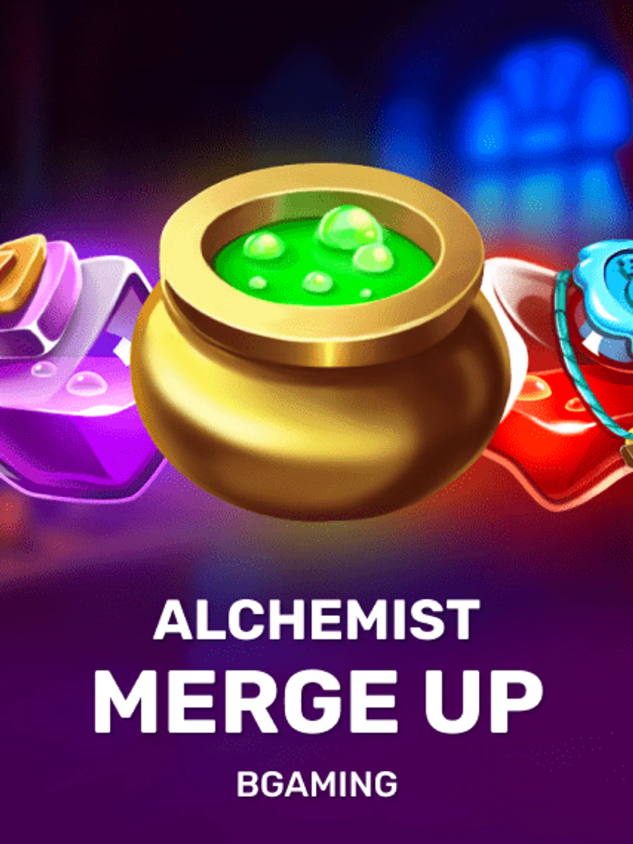Alchemist Merge Up casino game artwork