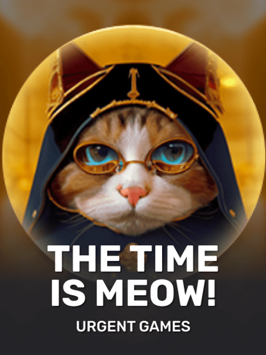 The Time Is Meow slot artwork