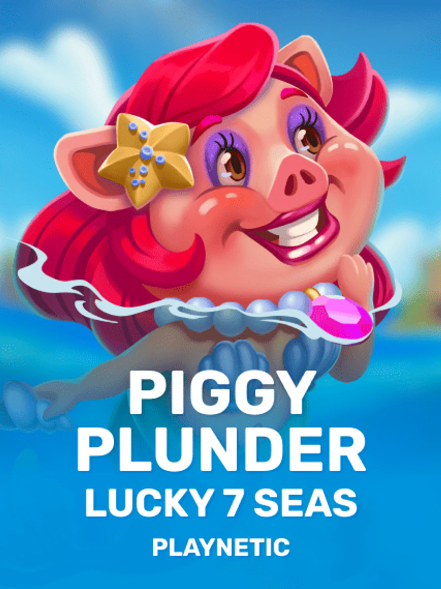 Piggy Plunder Lucky 7 Seas casino game artwork