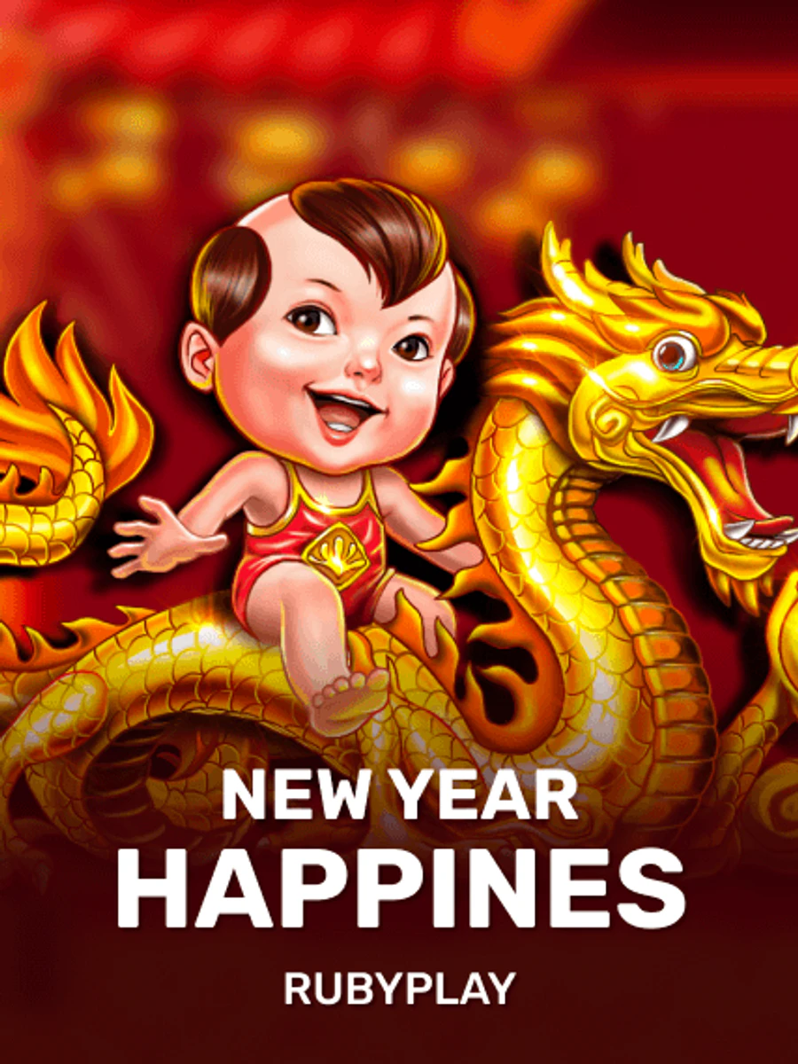 New Year Happines slot artwork