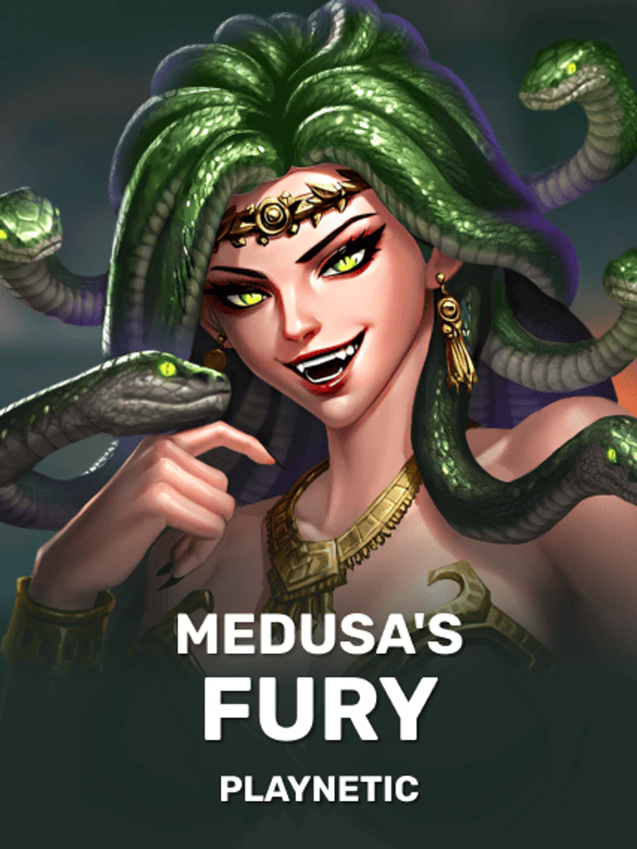 Medusa's Fury casino game artwork