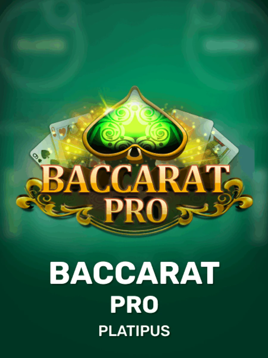 Baccarat PRO casino game artwork