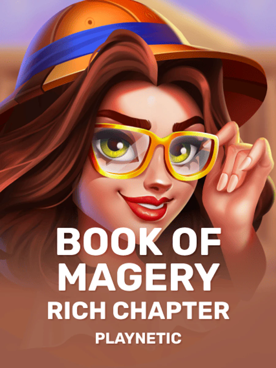 Book of Magery: Rich Chapter casino game artwork