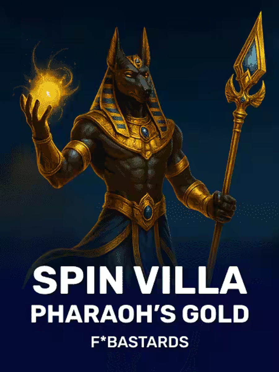 Spin Villa Pharaoh's Gold casino game artwork