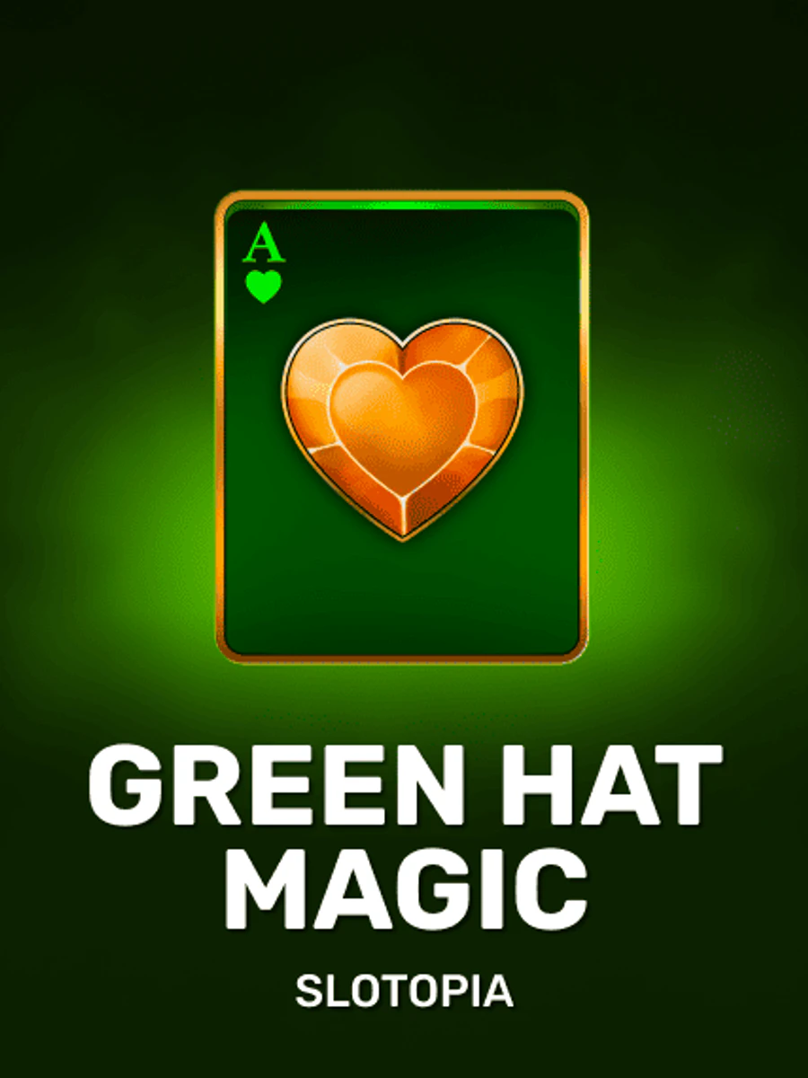 Green Hat Magic casino game artwork