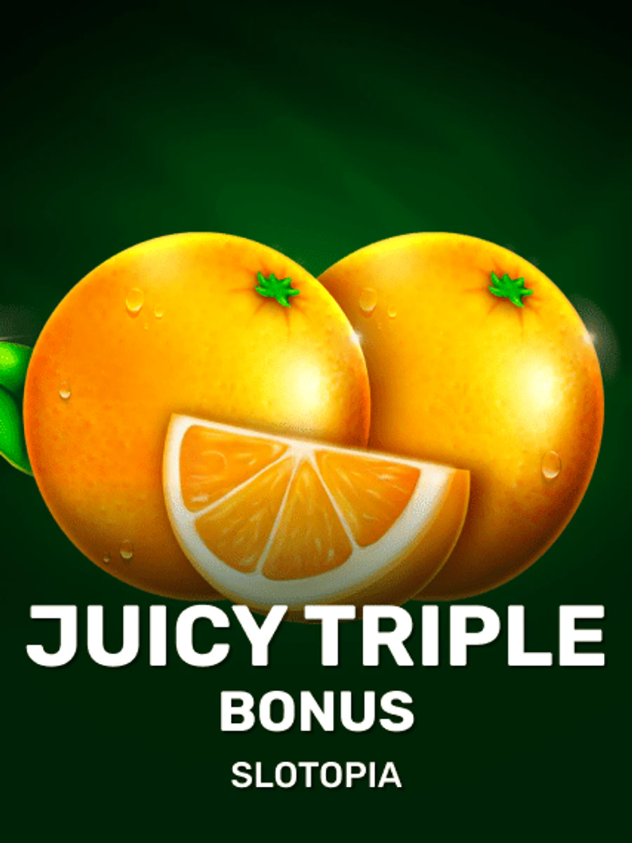 Juicy Triple Bonus casino game artwork