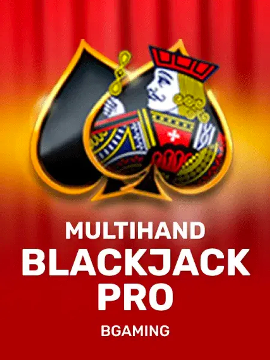 Multihand Blackjack Pro card game artwork