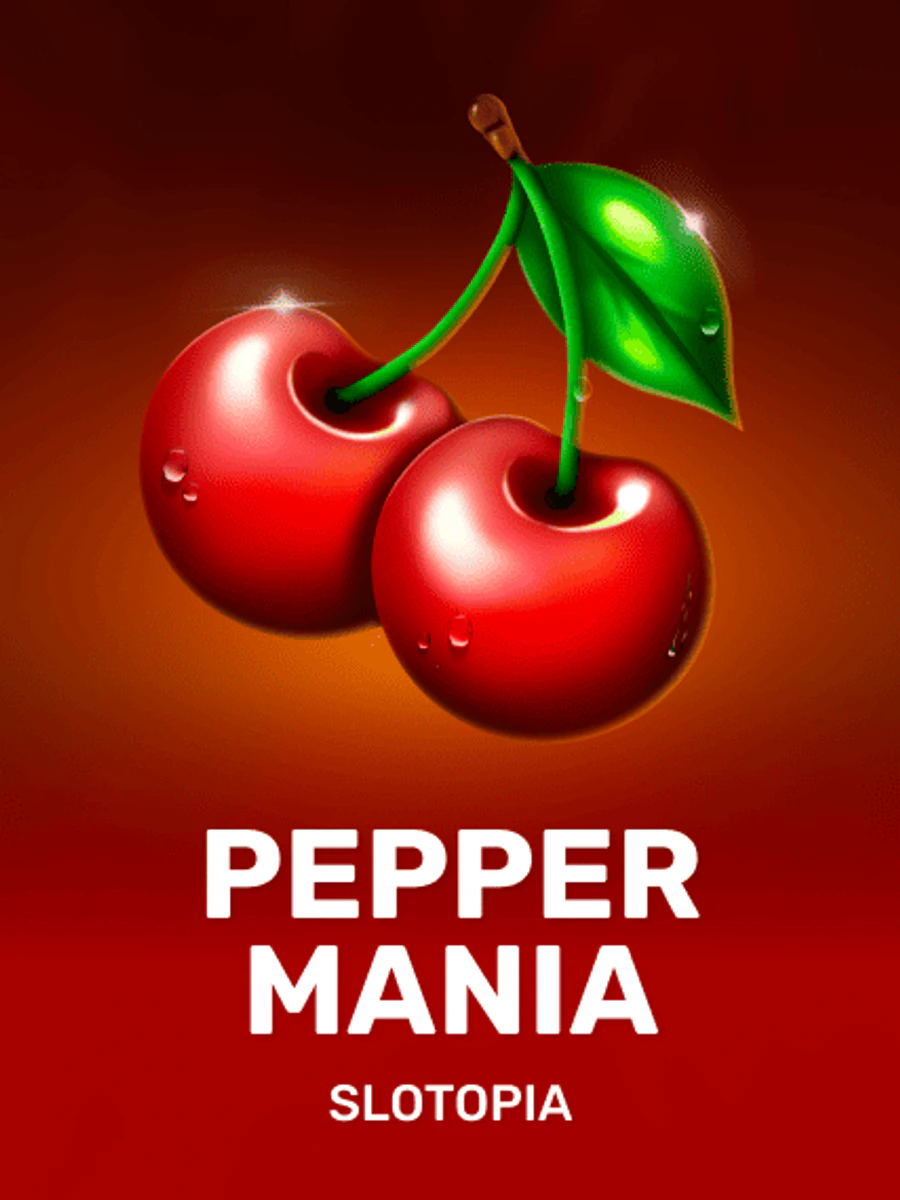 Pepper Mania casino game artwork