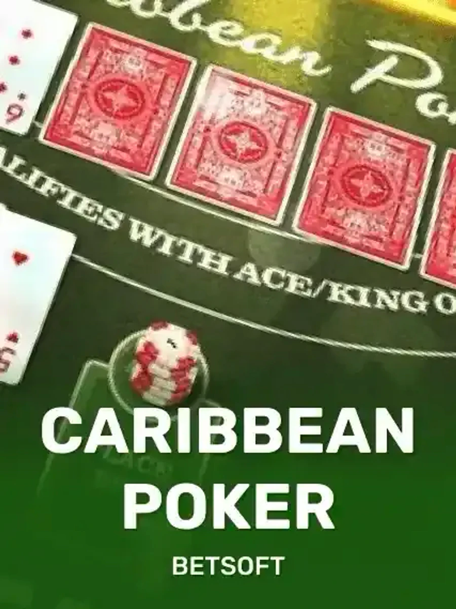 Caribbean Poker casino game artwork