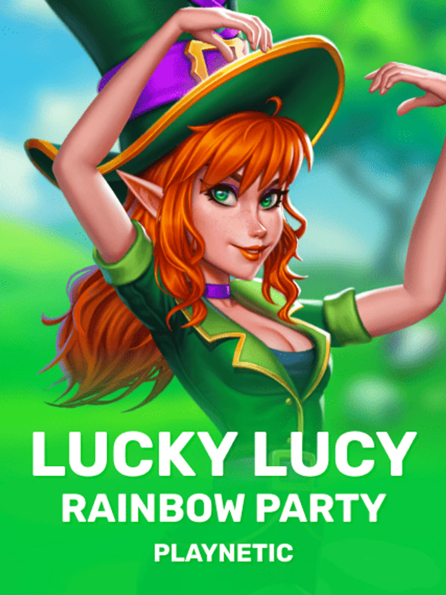 Lucky Lucy Rainbow Party casino game artwork