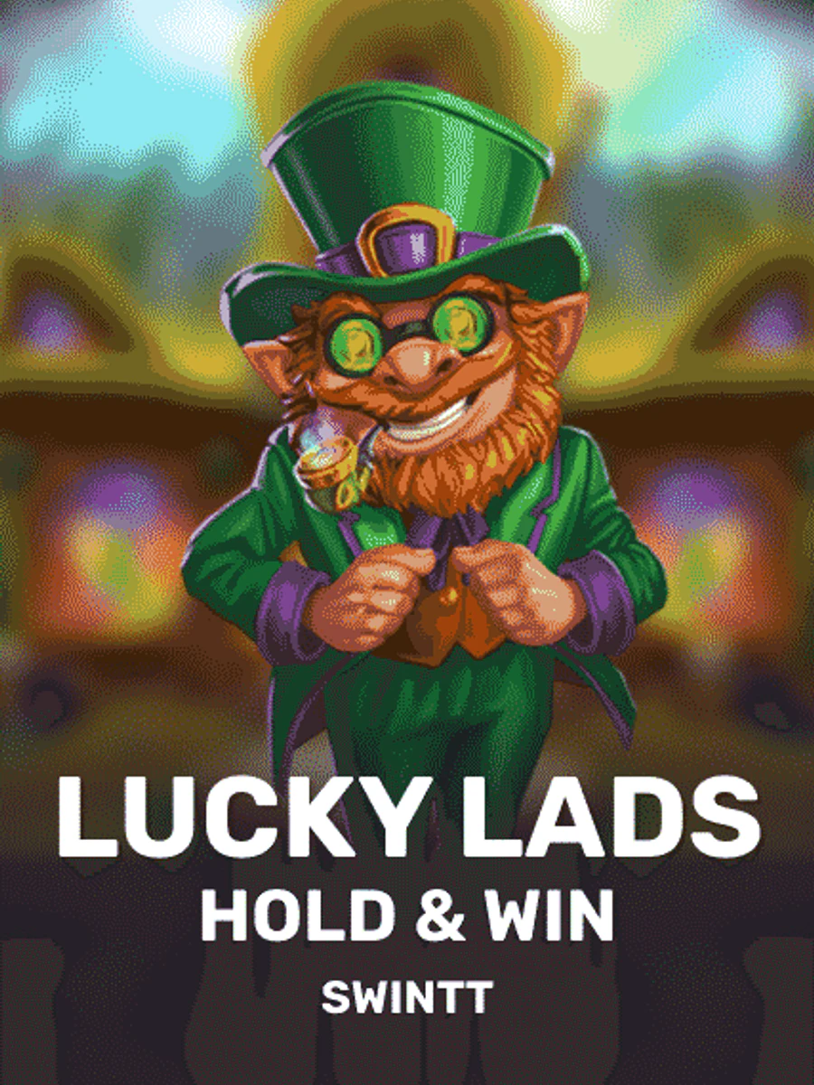 Lucky Lads Hold & Win slot artwork