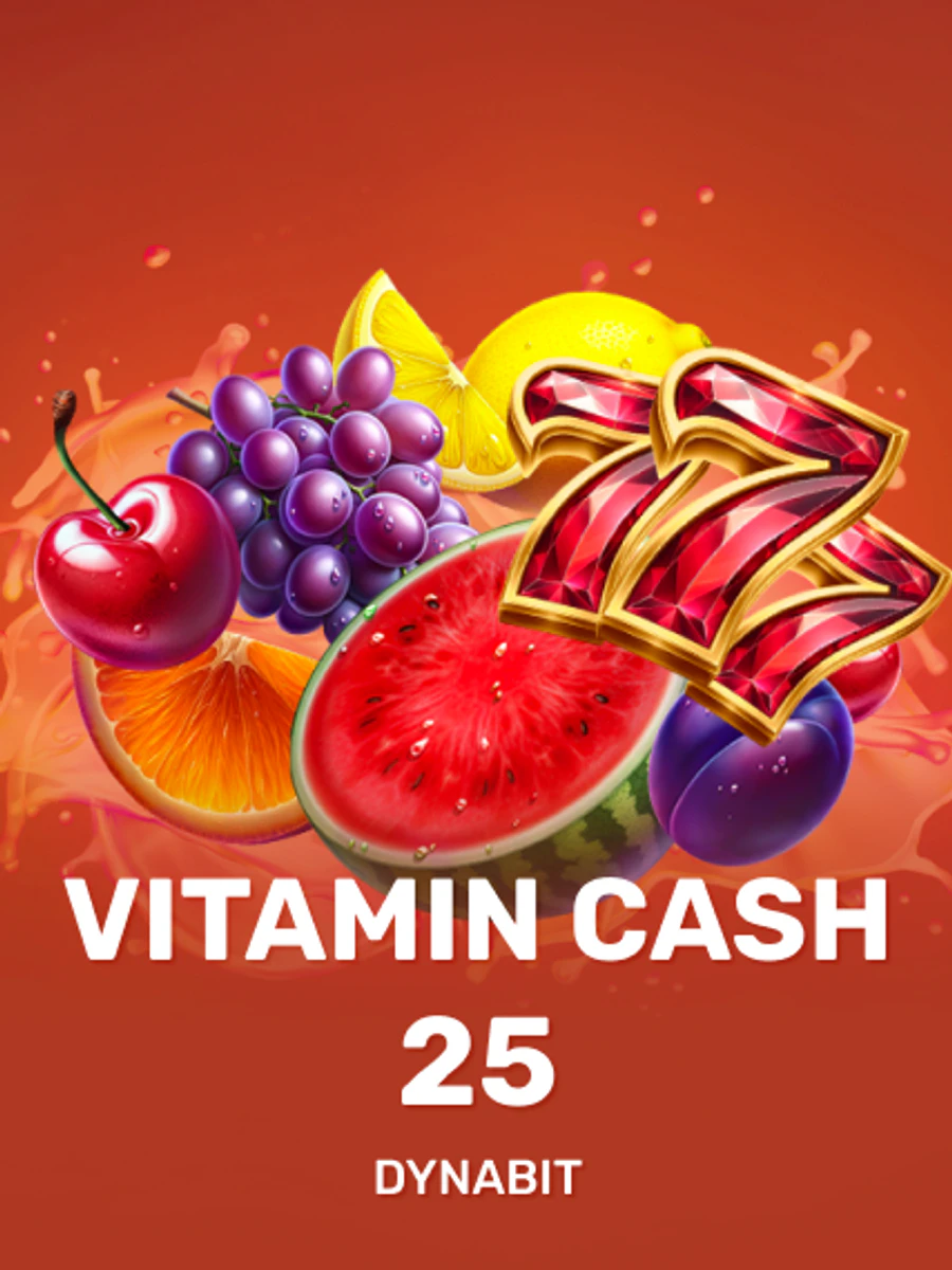 Vitamin Cash 25 casino game artwork