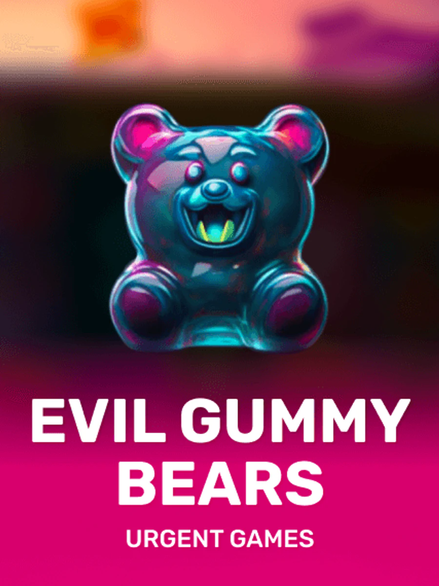 Evil Gummy Bears slot artwork