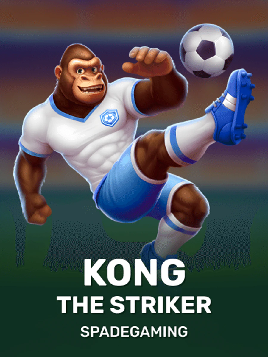 Kong The Striker casino game artwork