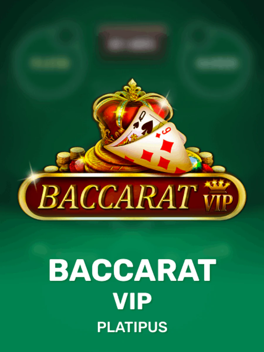Baccarat VIP casino game artwork