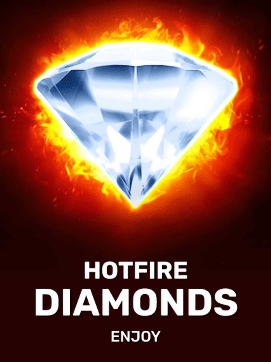 Hotfire Diamonds casino game artwork