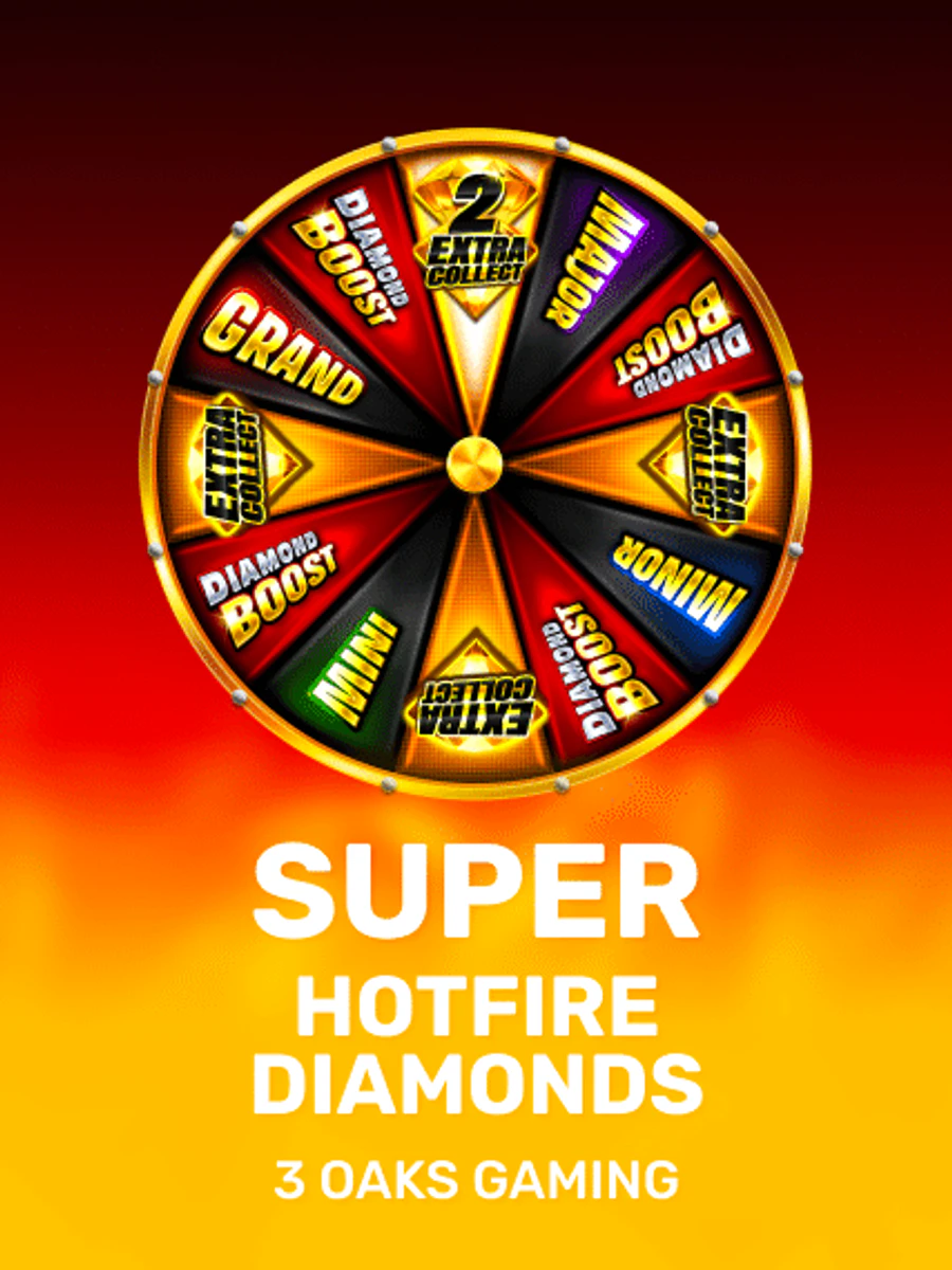 Super Hotfire Diamonds slot artwork