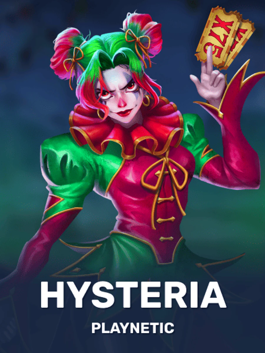 Hysteria casino game artwork