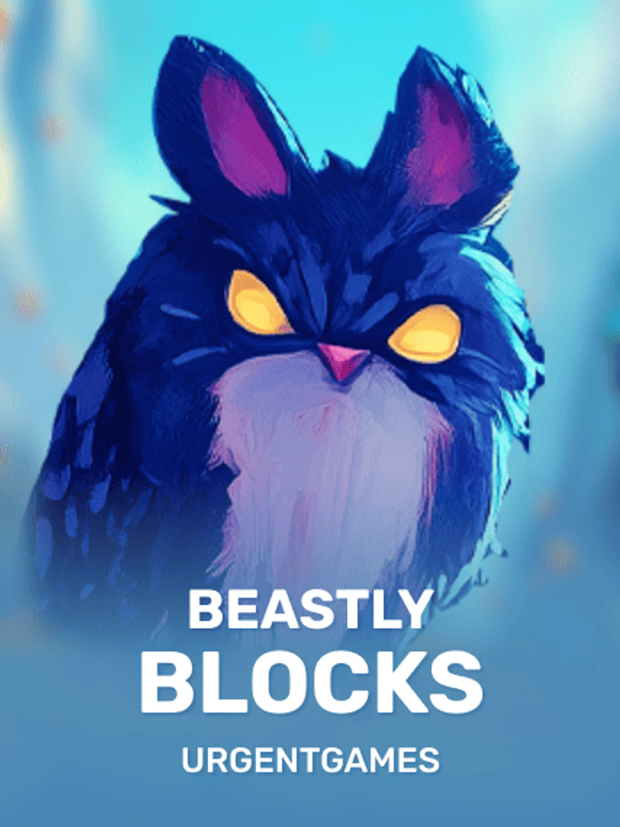 Beastly Blocks slot artwork
