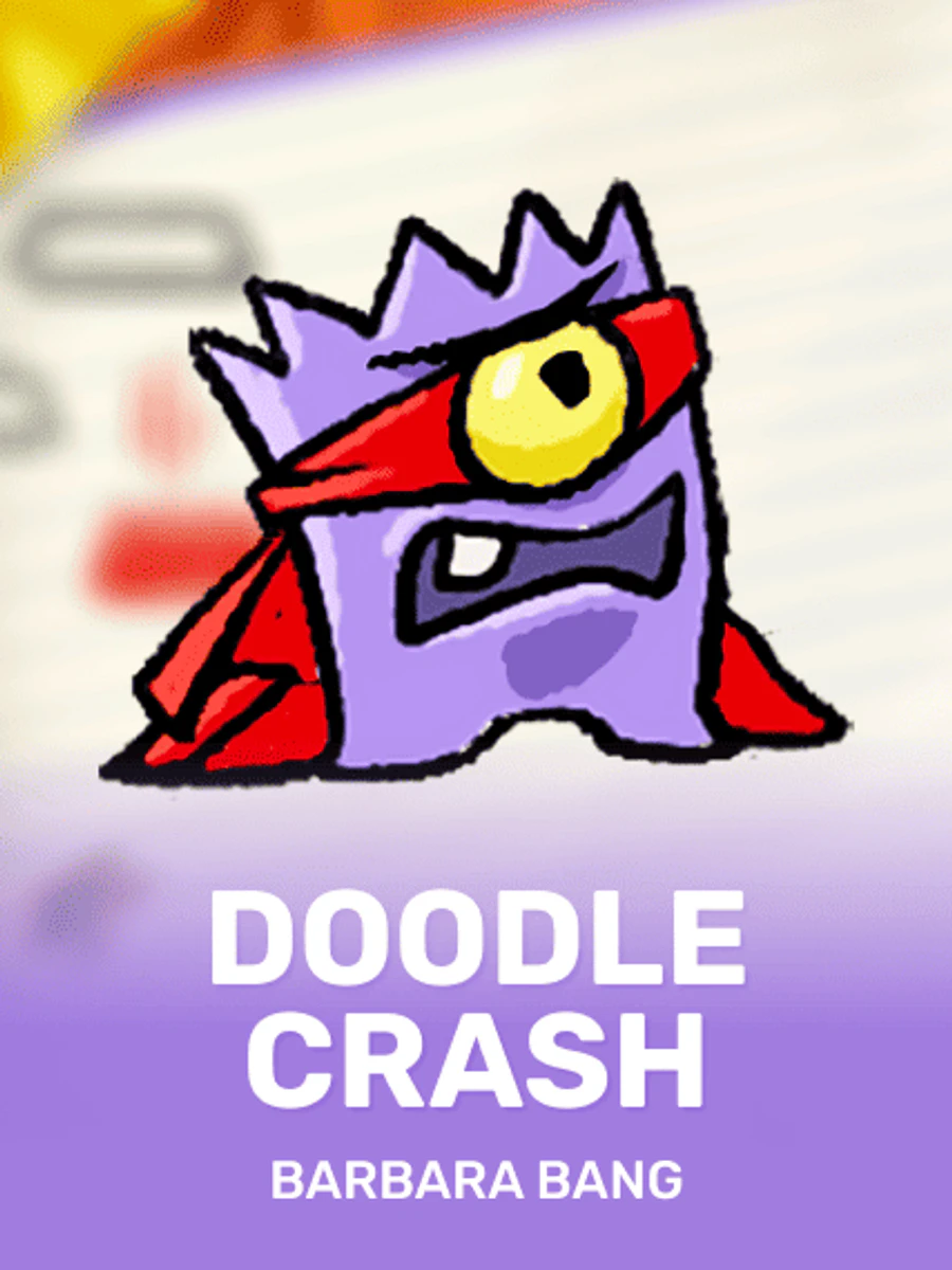 Doodle Crash slot artwork