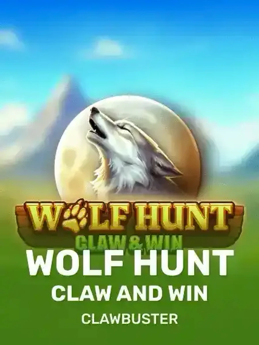 Wolf Hunt: Claw and Win casino game artwork