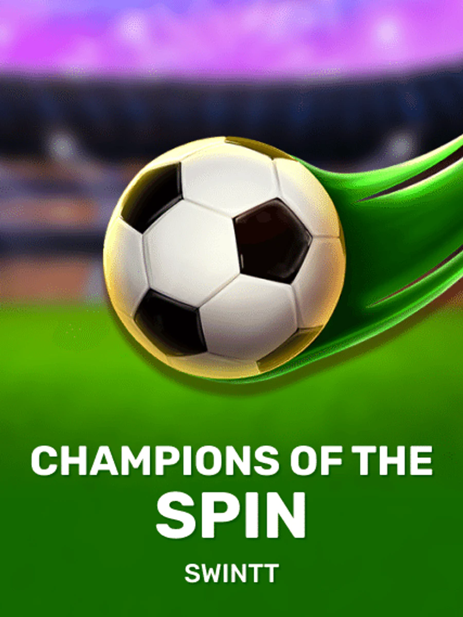 Champions of the Spin slot artwork