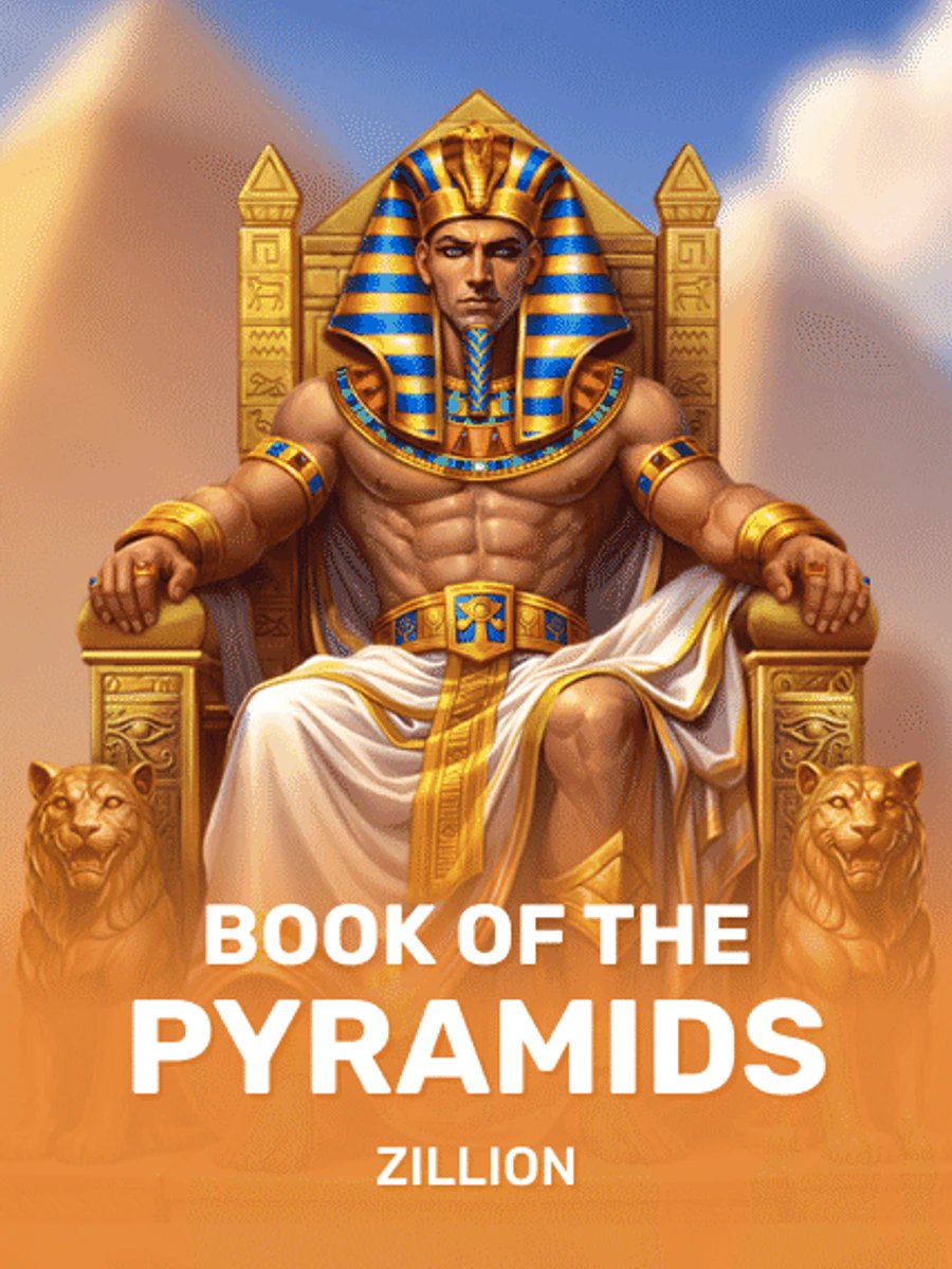 Book of the Pyramids casino game artwork