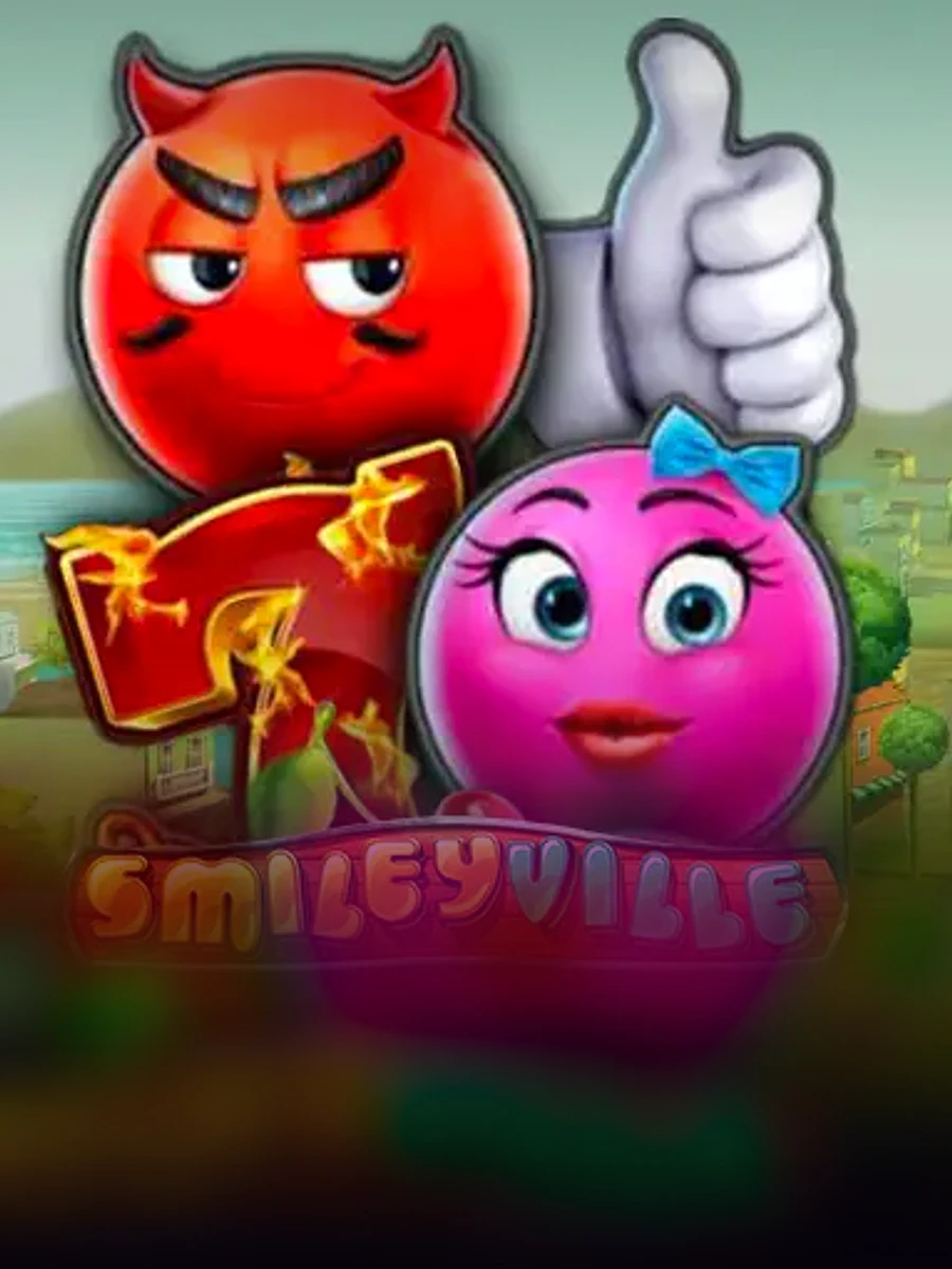 Smiley Ville slot artwork
