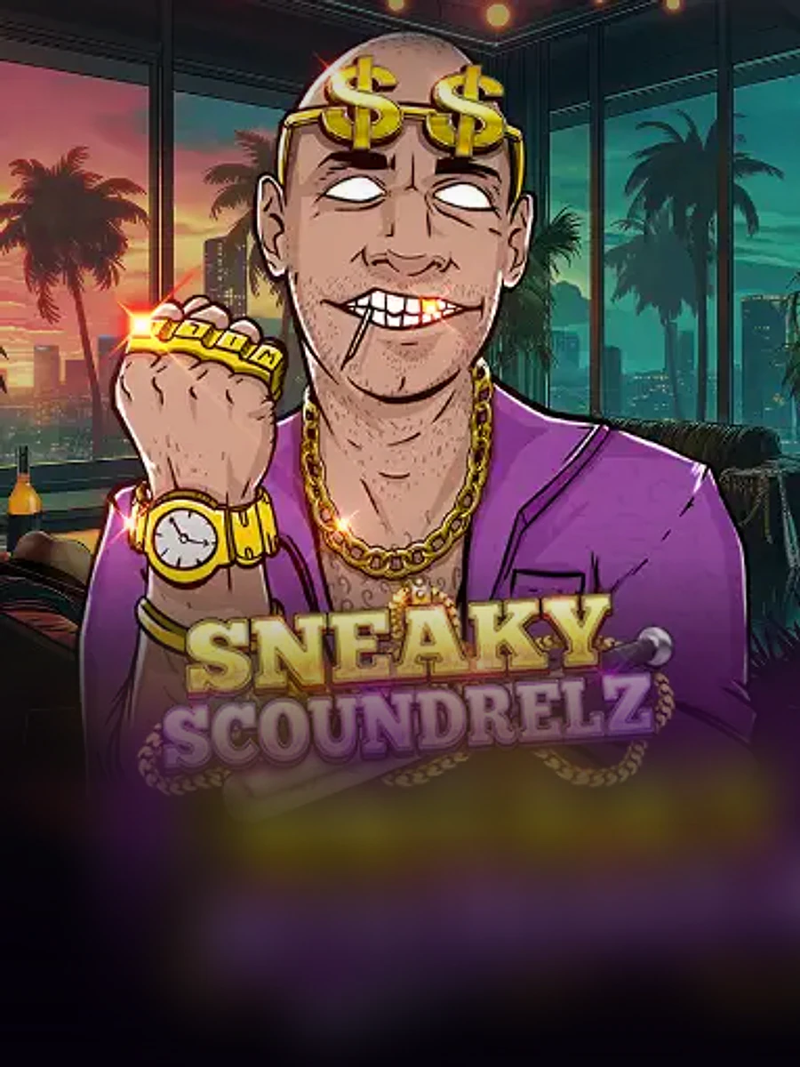 Sneaky Scoundrelz slot artwork