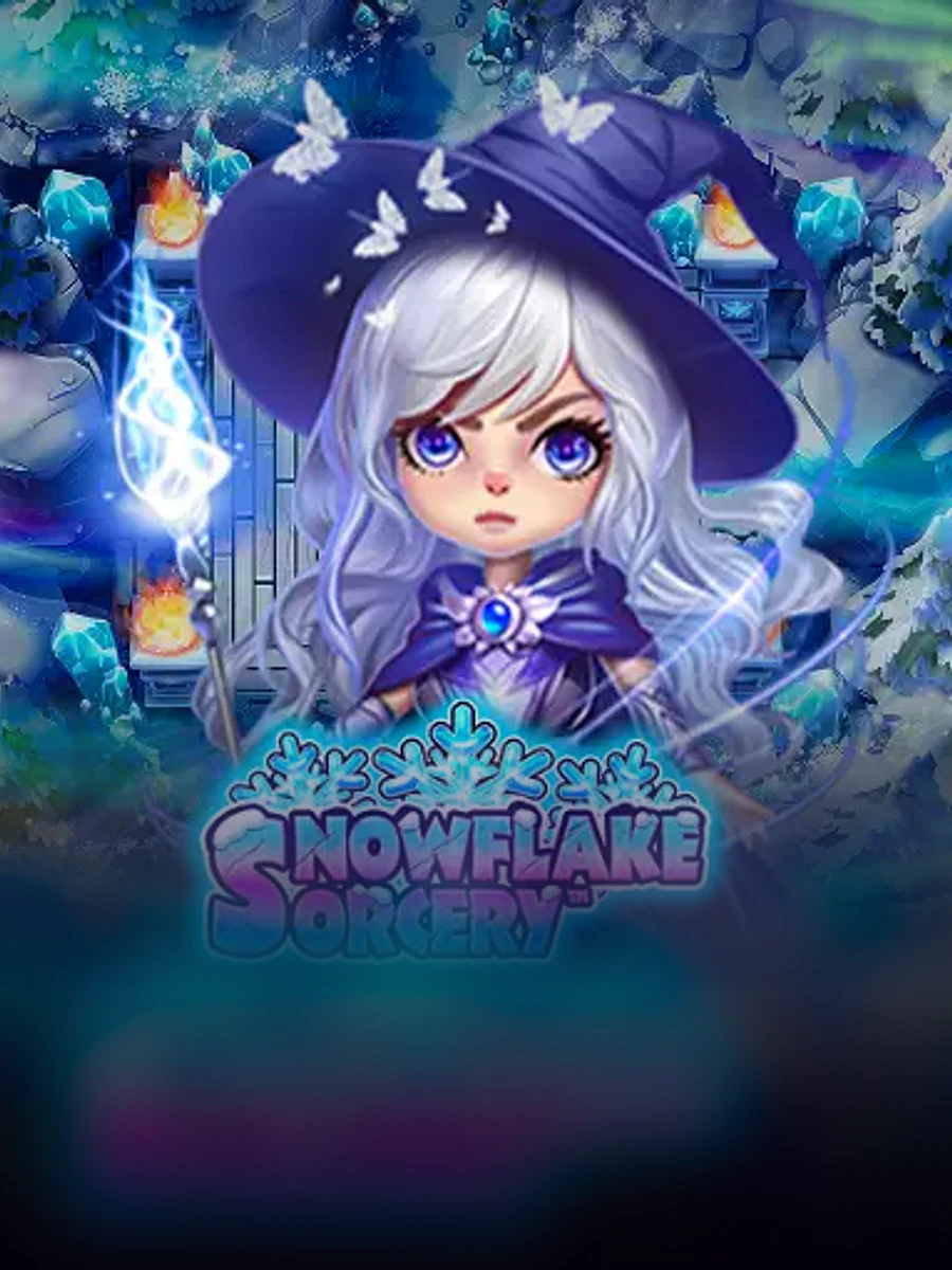 Snowflake Sorcery slot artwork