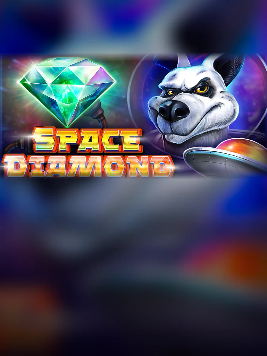 Space Diamond slot artwork