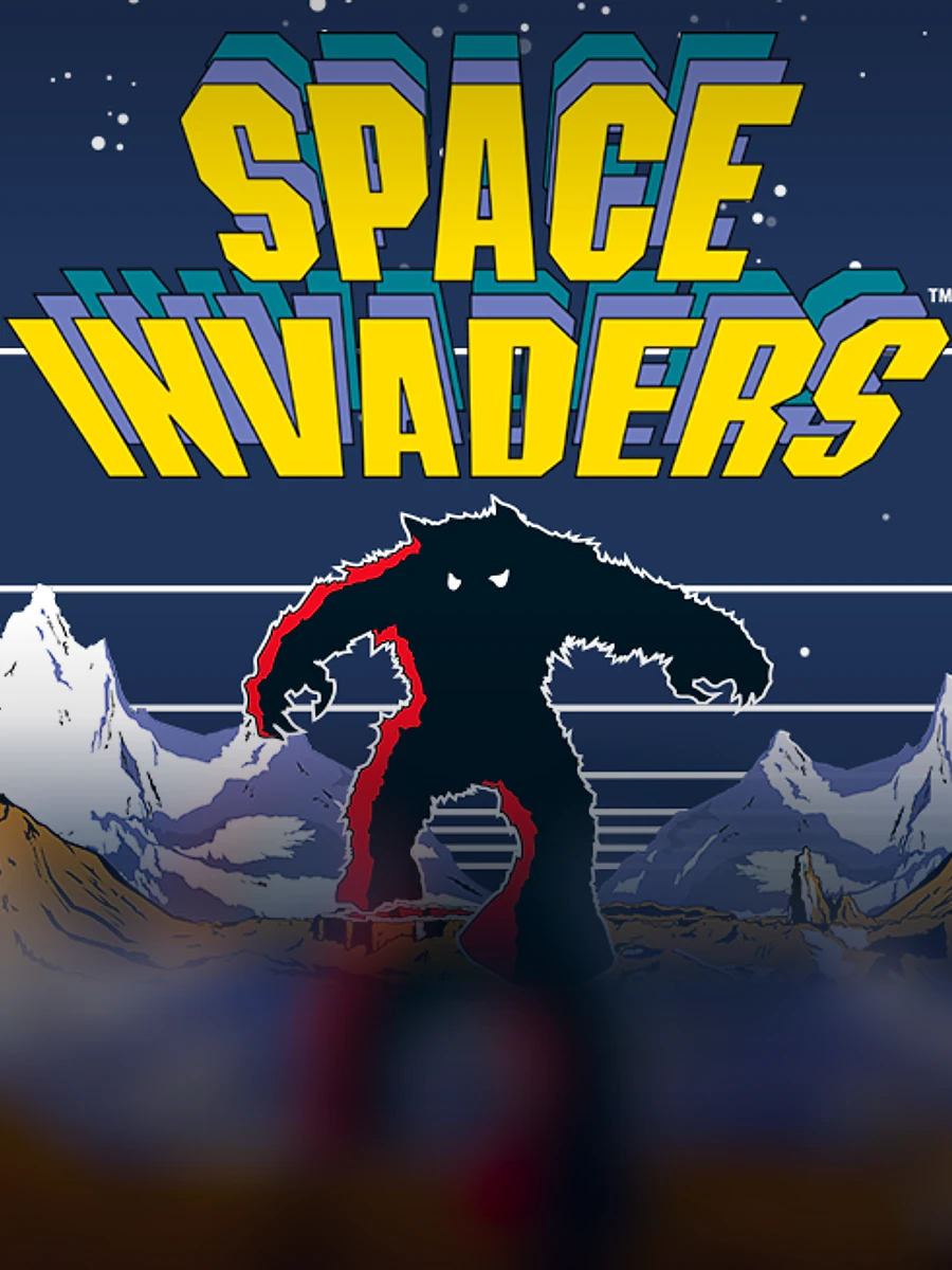 Space Invaders slot artwork