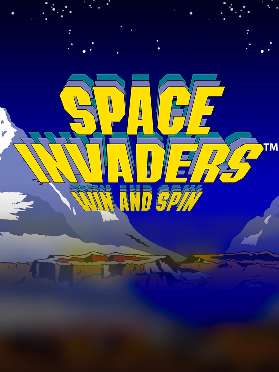 Space Invaders Win and Spin slot artwork
