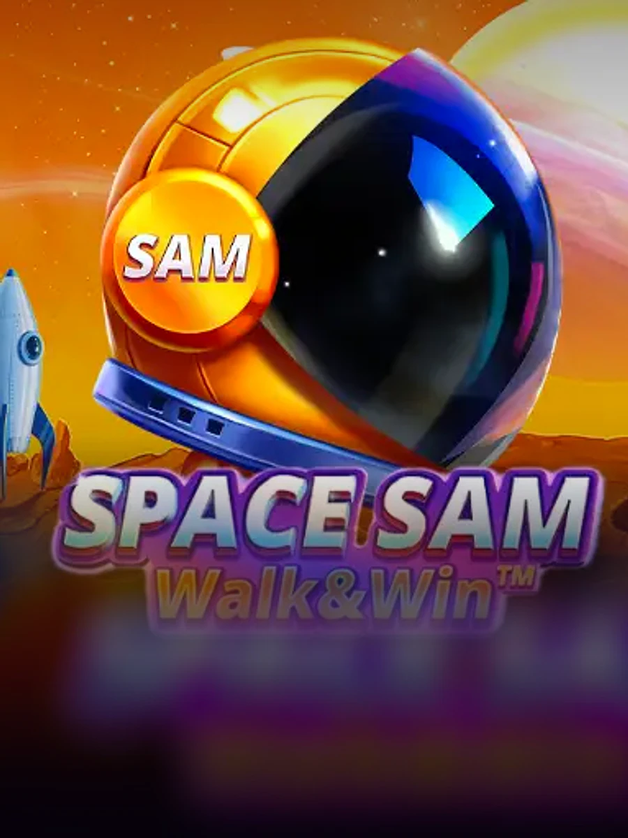 Space Sam Walk & Win casino game artwork