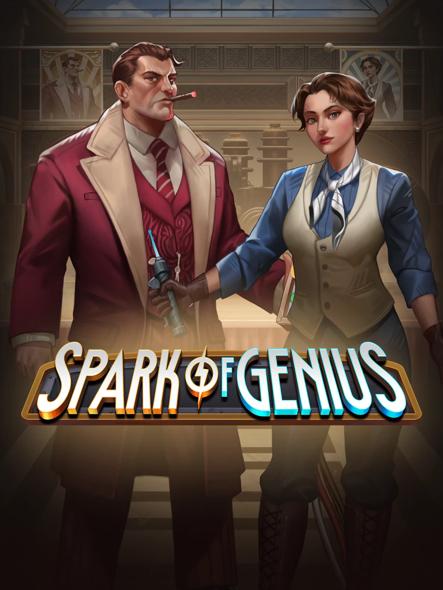Spark of Genius slot artwork