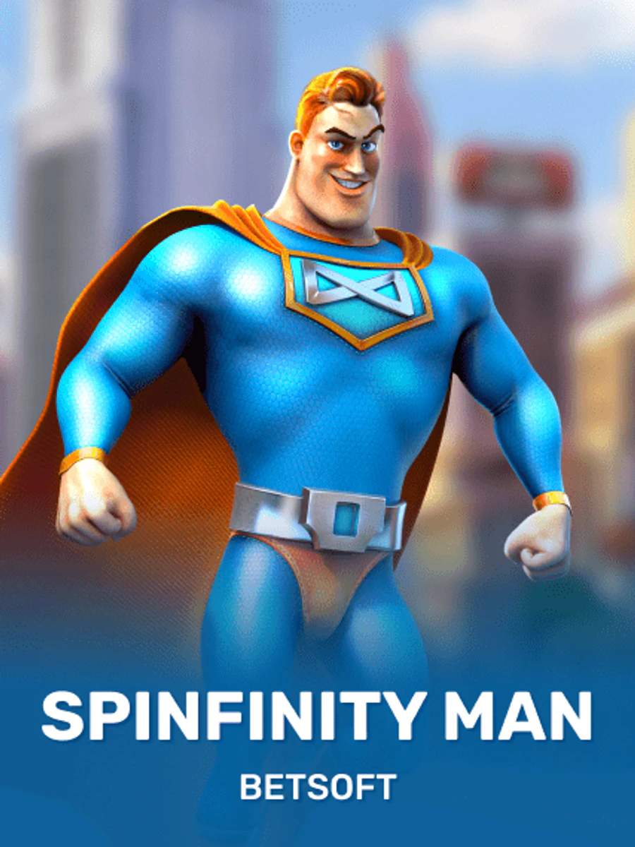 Spinfinity Man slot artwork