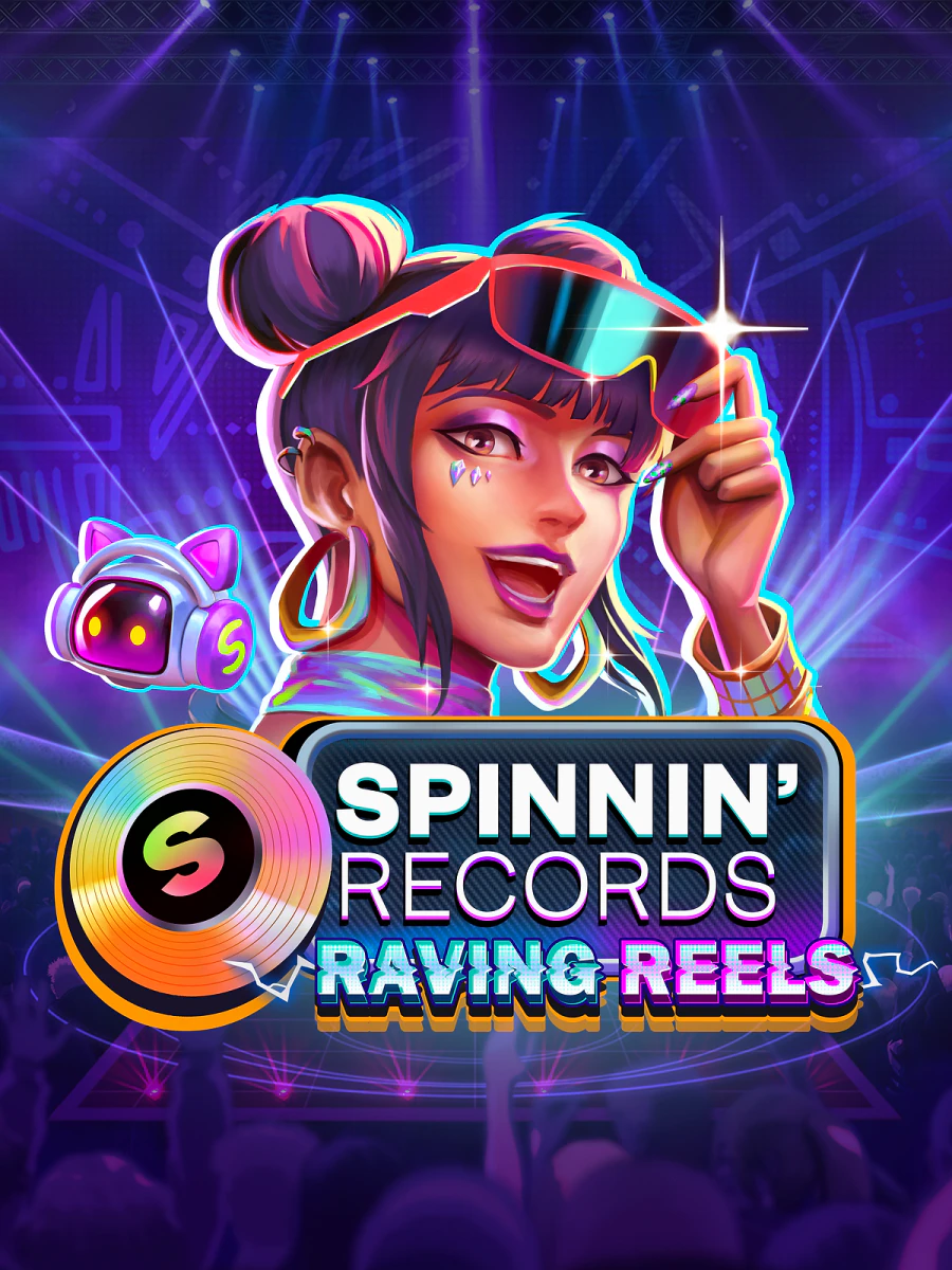 Spinnin’ Records Raving Reels slot artwork