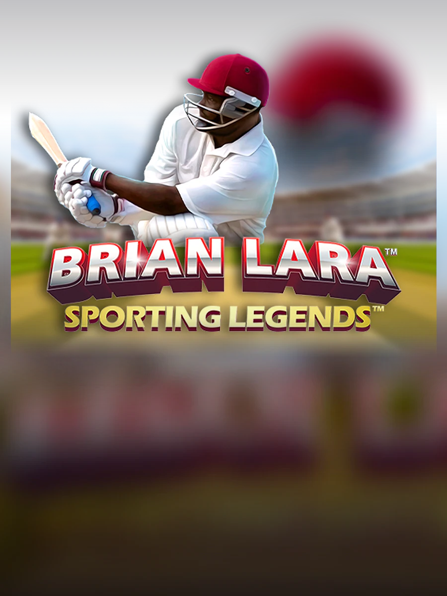 Sporting Legends: Brian Lara slot artwork