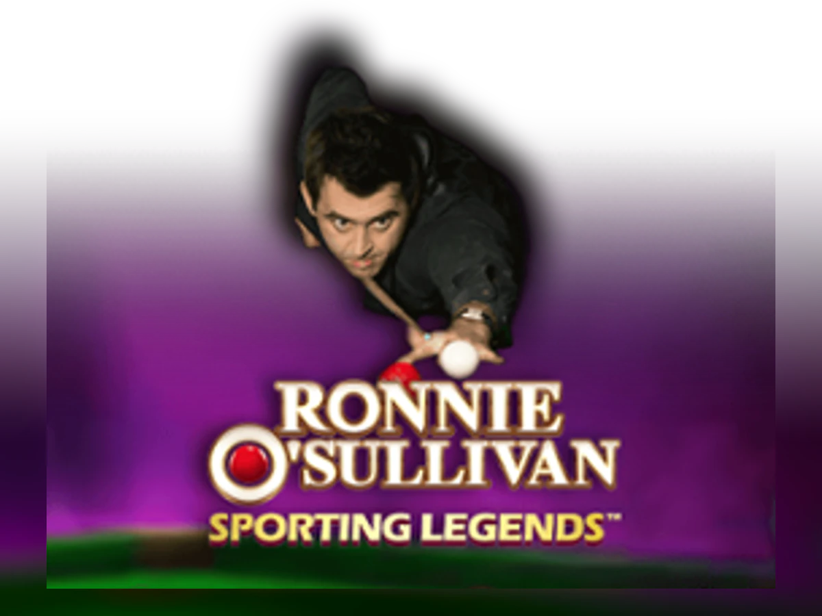 Sporting Legends: Ronnie O' Sullivan casino game artwork
