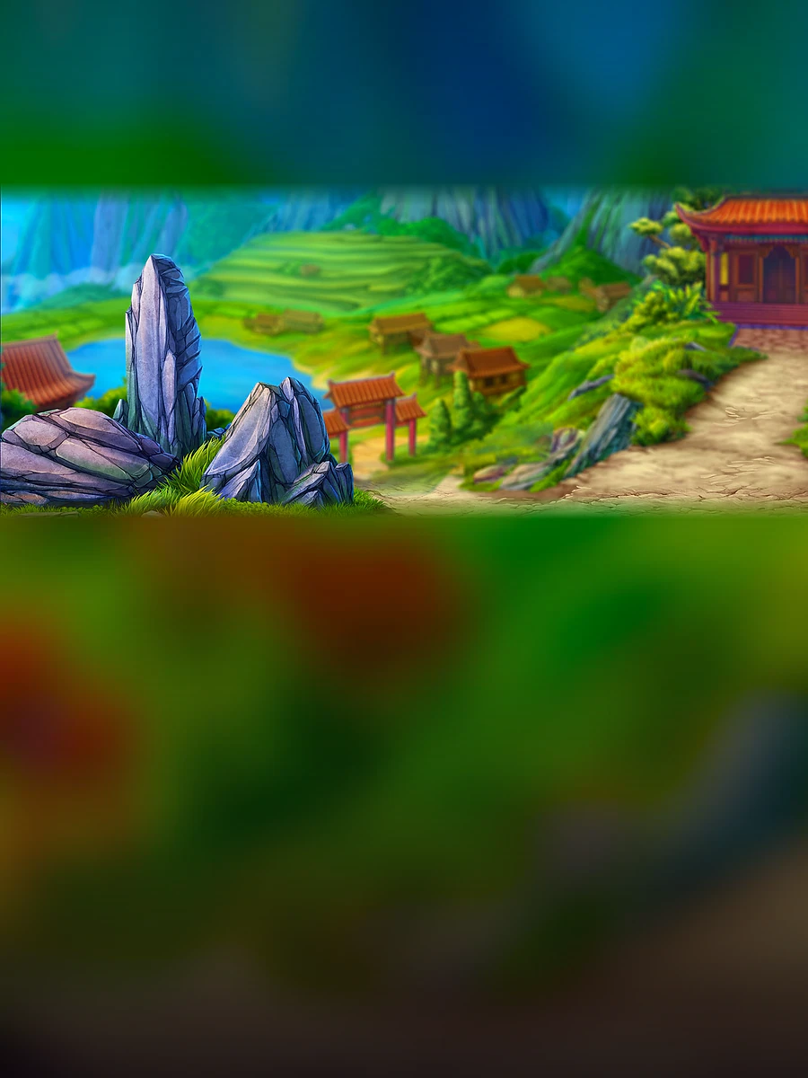 Spring Tails TM slot artwork