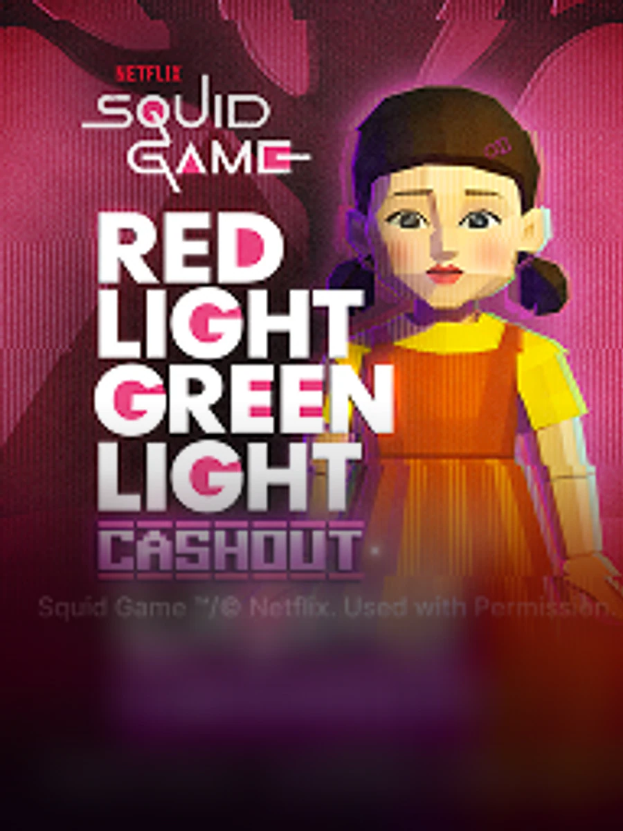 Squid Games Red Light Green Light Cashout slot artwork