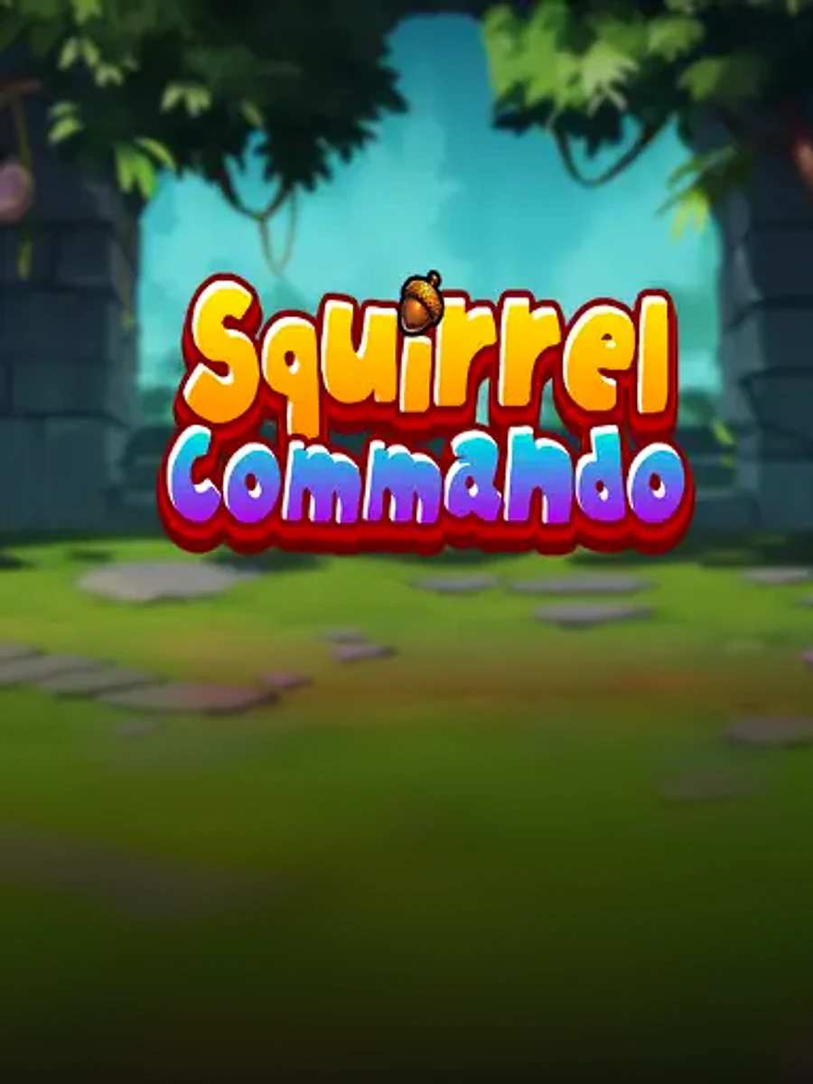 Squirrel Commando fishing game artwork