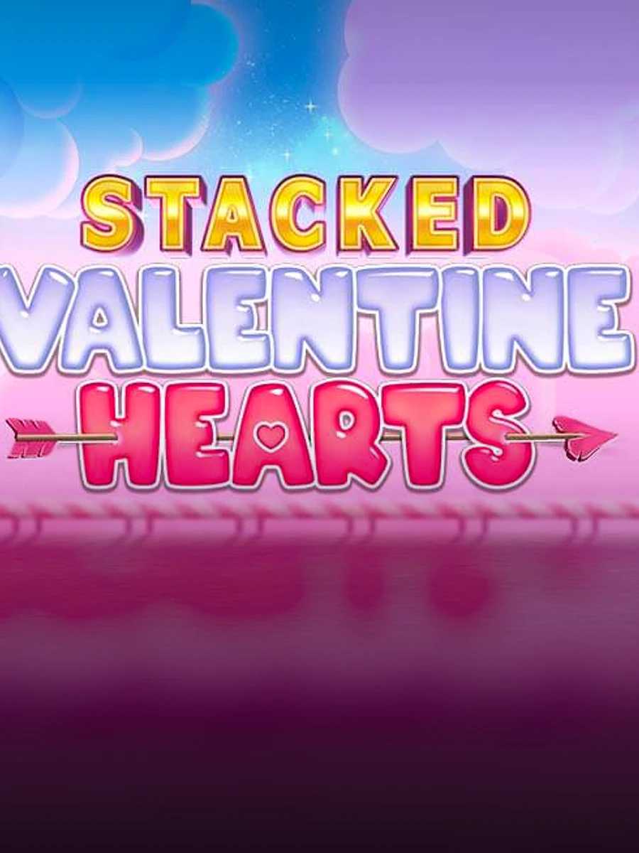 Stacked Valentine Hearts slot artwork